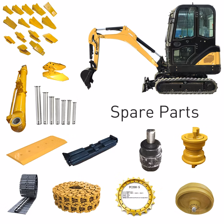 Construction-Equipment-Machinery-Crawler-Excavator-Parts-Steel-and-Rubber-Track-Undercarriage-Parts